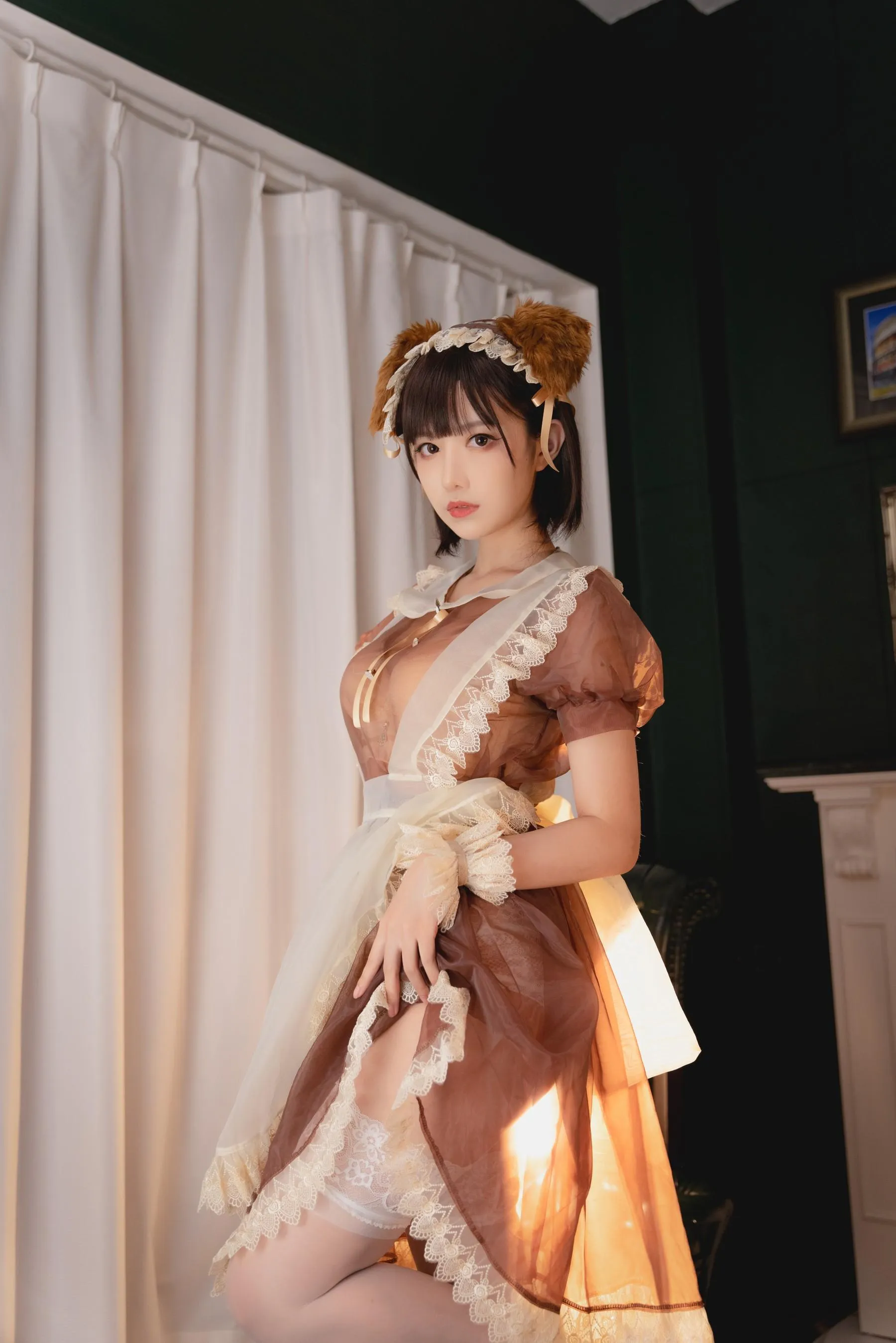 Shika小鹿鹿 – NO.77 透明女仆 [23P]插图8